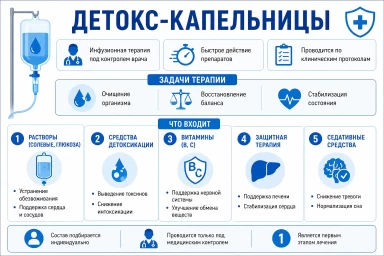 Капельница от наркотиков на дому в Далматово